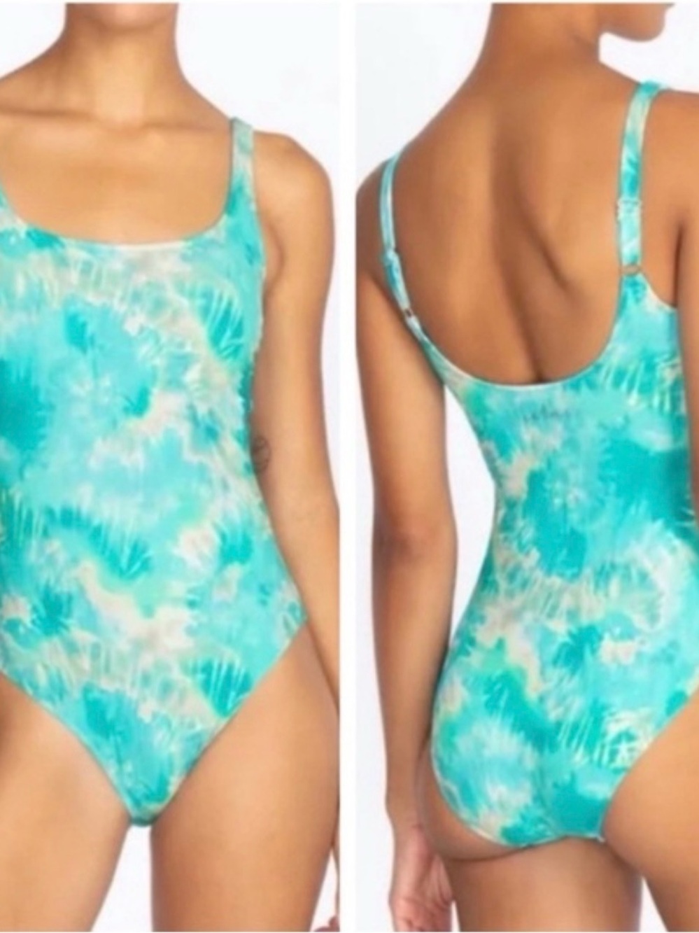 Johnny Was Calme tie dye one piece swim suit - gorgeous colors!